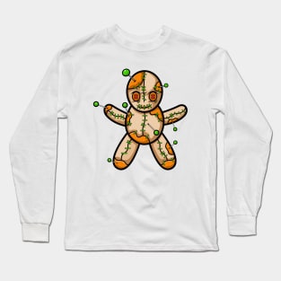 Voodoo Doll Yellow Long Sleeve T-Shirt